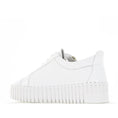 Load image into Gallery viewer, DJANGO & JULIETTE BUCKLEY WHITE - Women Sneakers - Collective Shoes 
