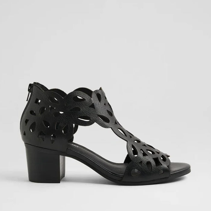 DJANGO & JULIETTE BUFORDES BLACK - Women Sandals - Collective Shoes 