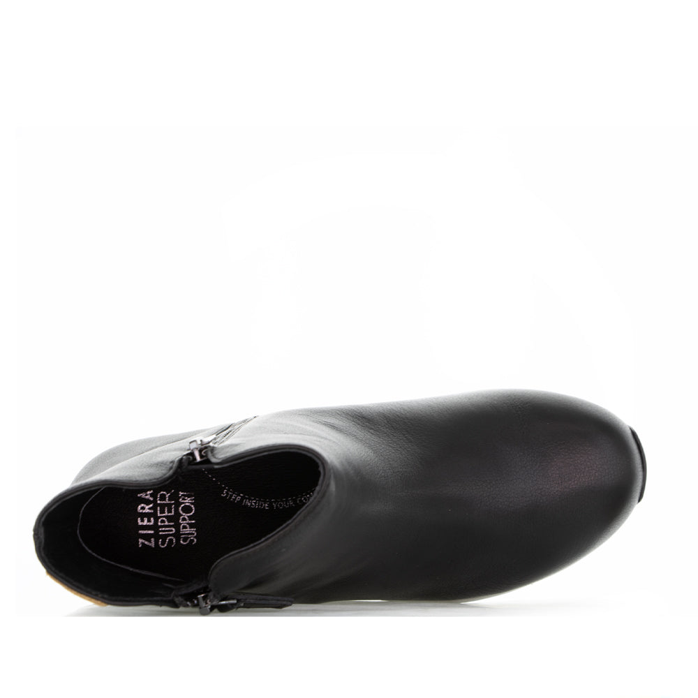 ZIERA BUZZ BLACK - Women Boots - Collective Shoes 