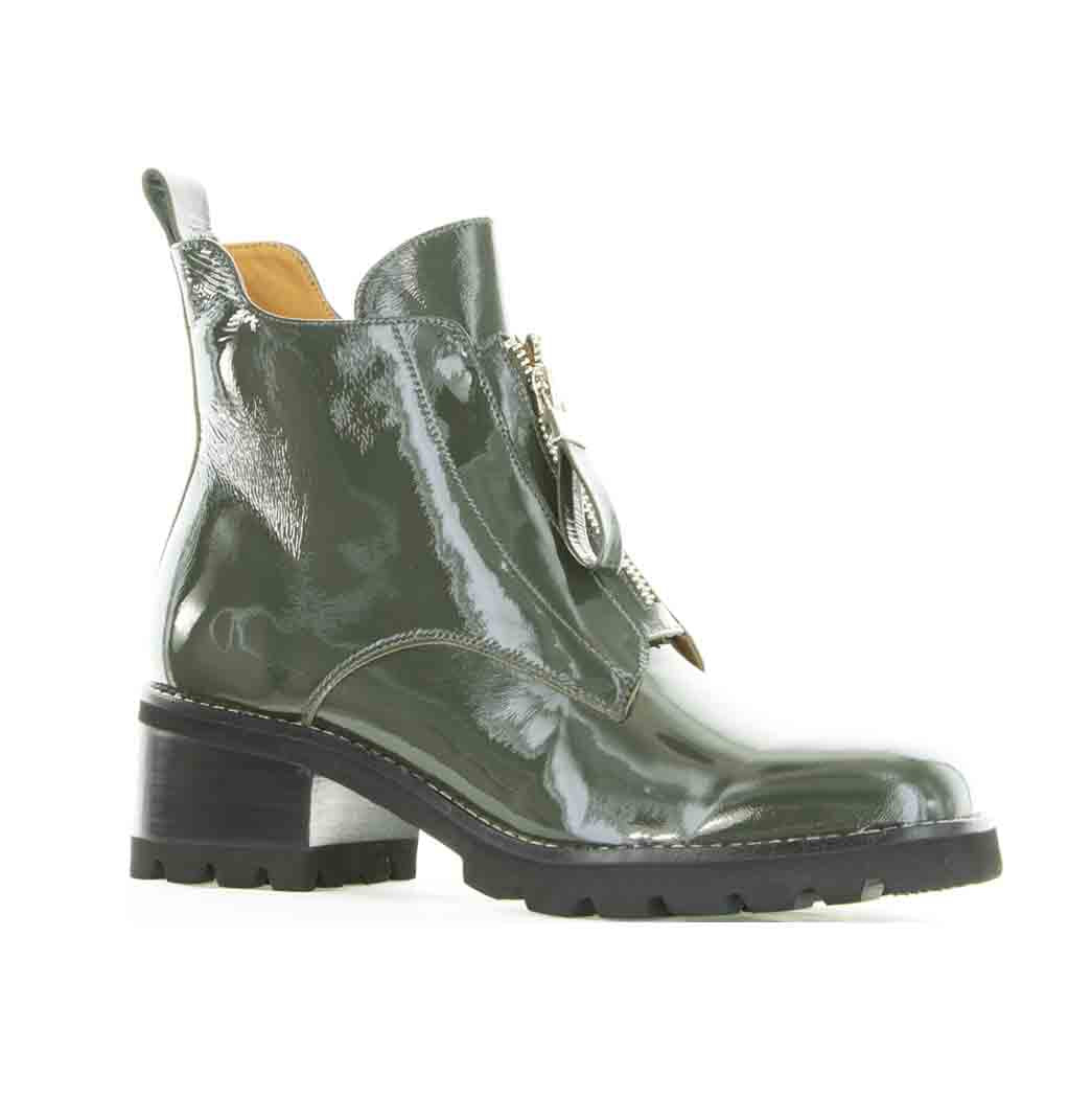 BRESLEY DAZZLER FOREST PAT - Women Boots - Collective Shoes 