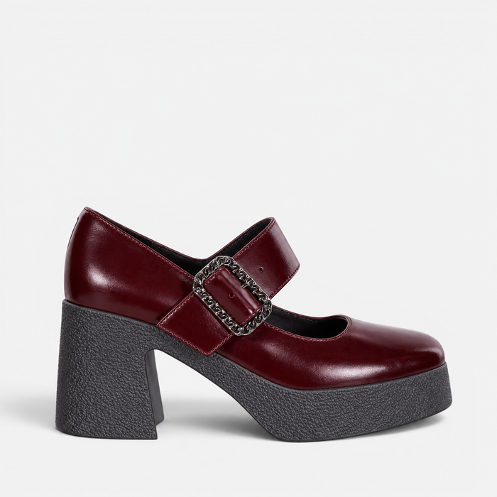 MINX MINNIE CHOC CHERRY BLACK SOLE (Pre-Order Dispatch 1st Week November)