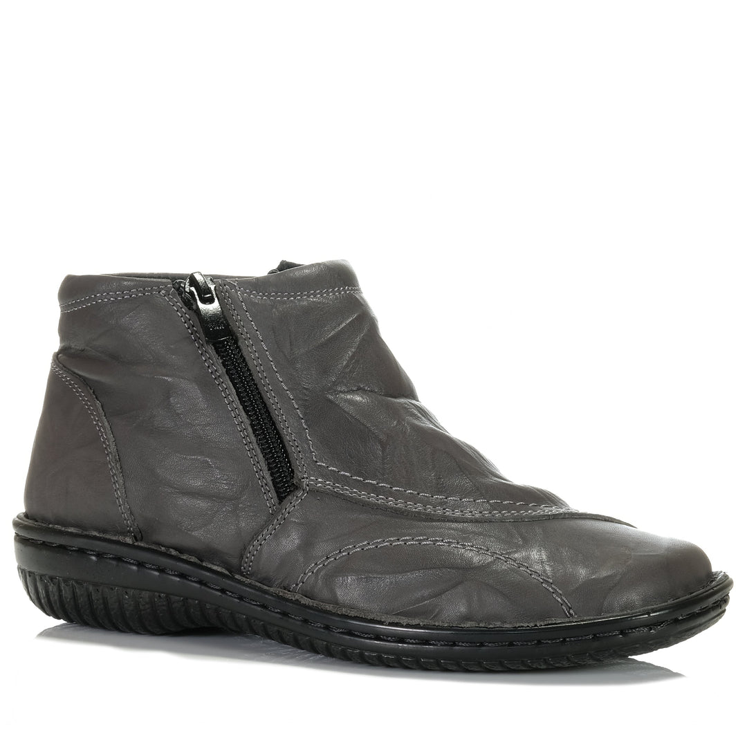 CABELLO 5250-27 GREY CRINKLE - Women Boots - Collective Shoes 