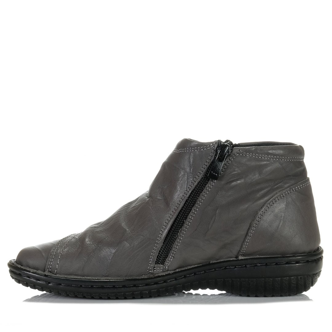 CABELLO 5250-27 GREY CRINKLE - Women Boots - Collective Shoes 