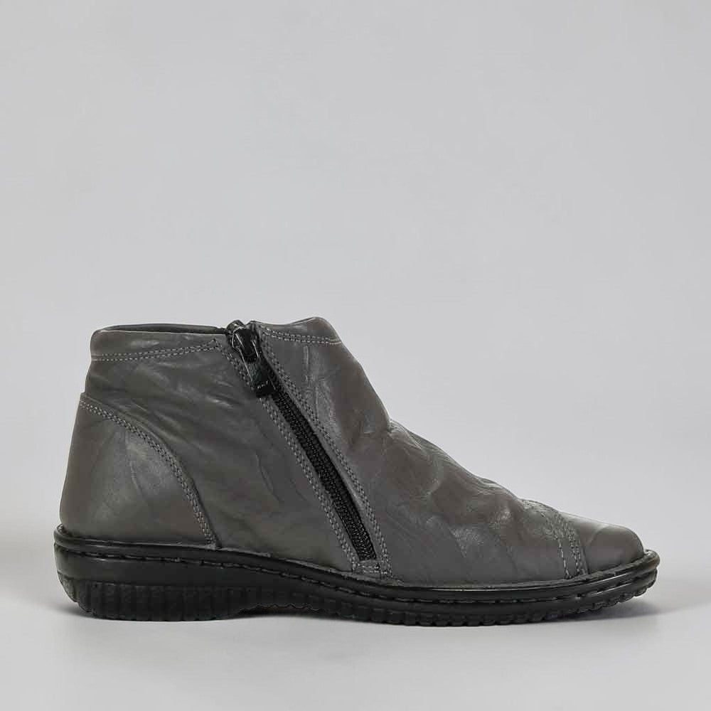 CABELLO 5250-27 GREY CRINKLE - Women Boots - Collective Shoes 