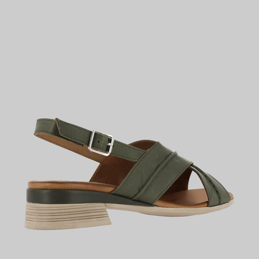 CABELLO ANYA OLIVE - Women Sandals - Collective Shoes 
