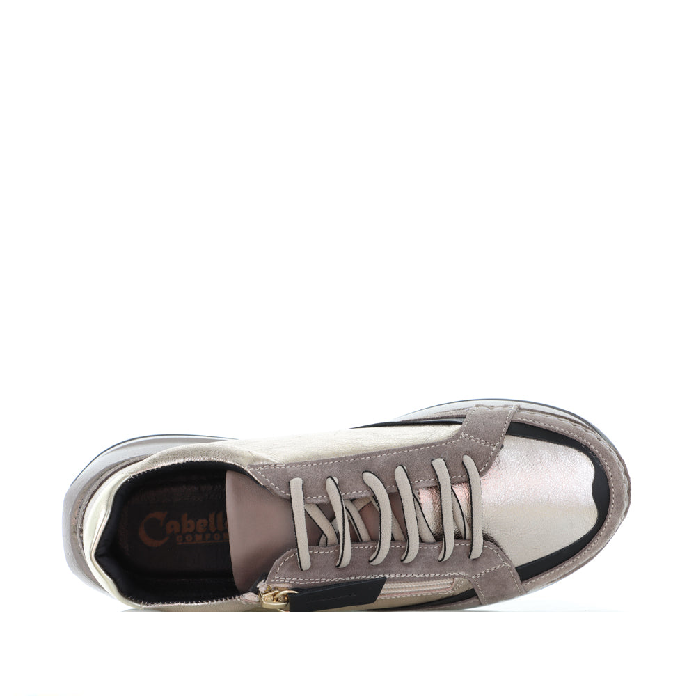 CABELLO ENA TAUPE - Women Sneakers - Collective Shoes 