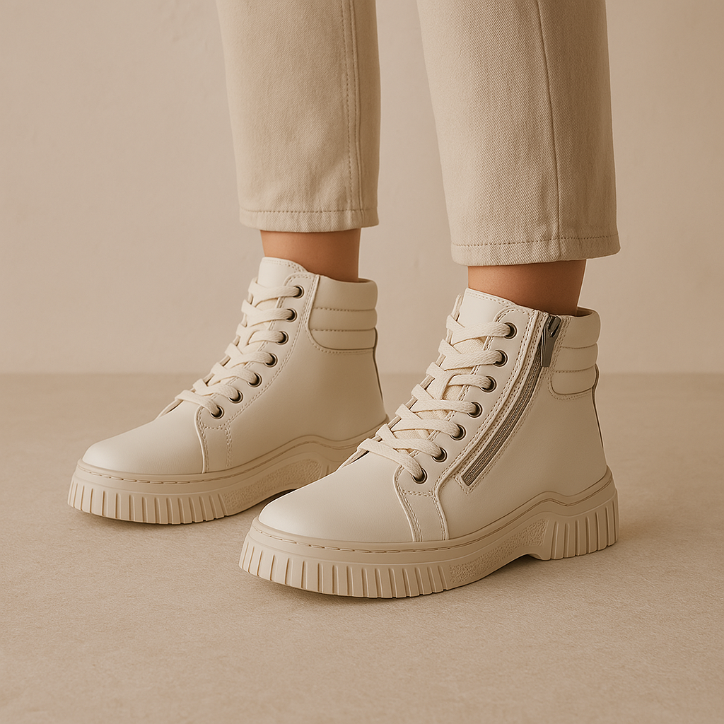 CABELLO CHARLIE BEIGE - Women Boots - Collective Shoes 