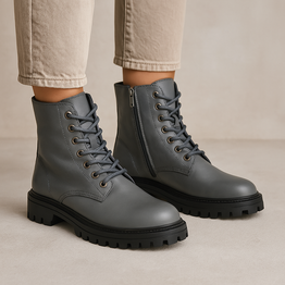 CABELLO EG163 GREY - Women Boots - Collective Shoes 