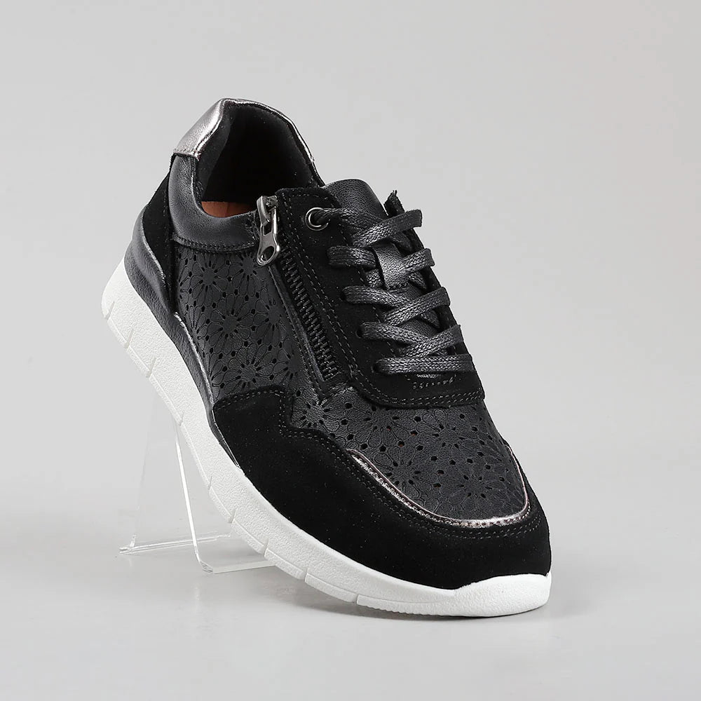 CC RESORTS CAITLYN BLACK PEWTER - Women Sneakers - Collective Shoes 