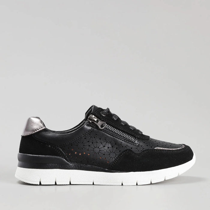 CC RESORTS CAITLYN BLACK PEWTER - Women Sneakers - Collective Shoes 