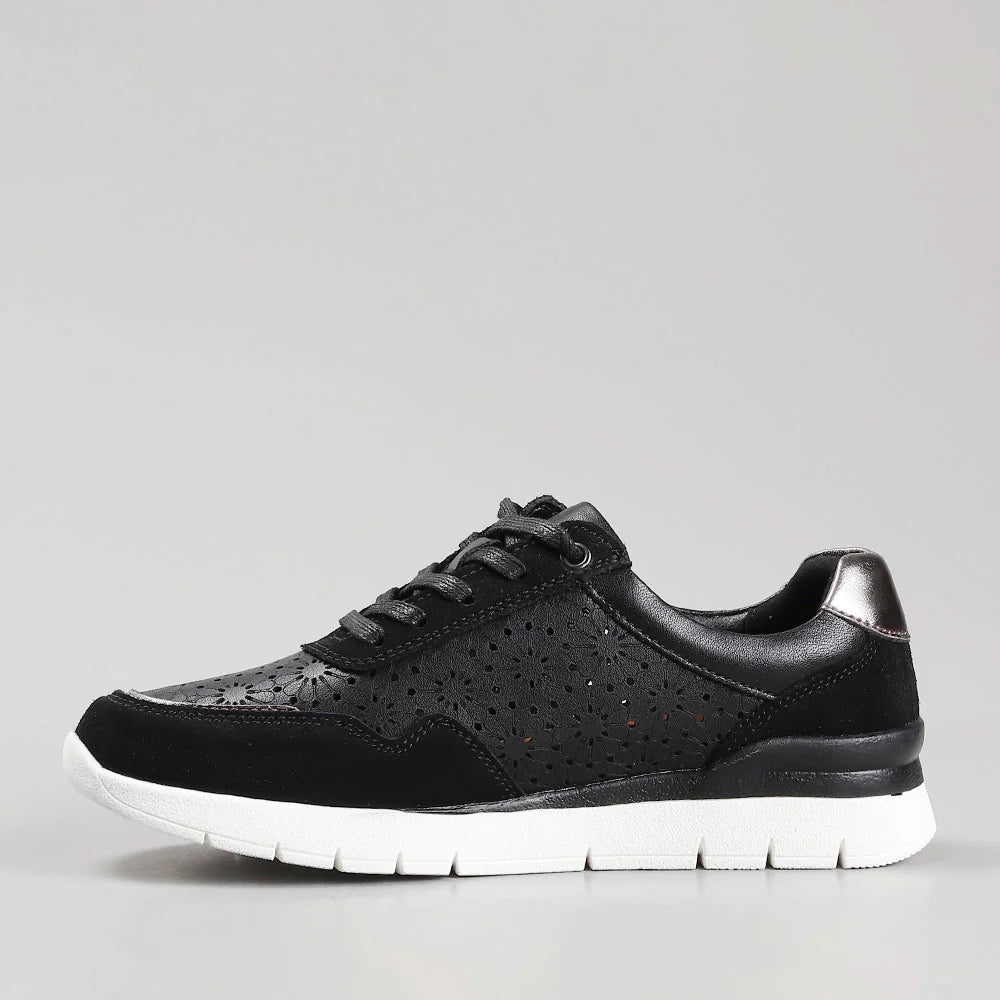 CC RESORTS CAITLYN BLACK PEWTER - Women Sneakers - Collective Shoes 