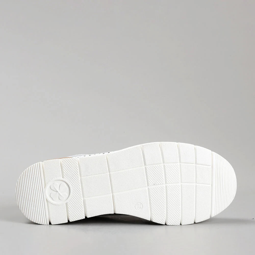 CC RESORTS CAITLYN WHITE CHAMPAGNE - Women Sneakers - Collective Shoes 