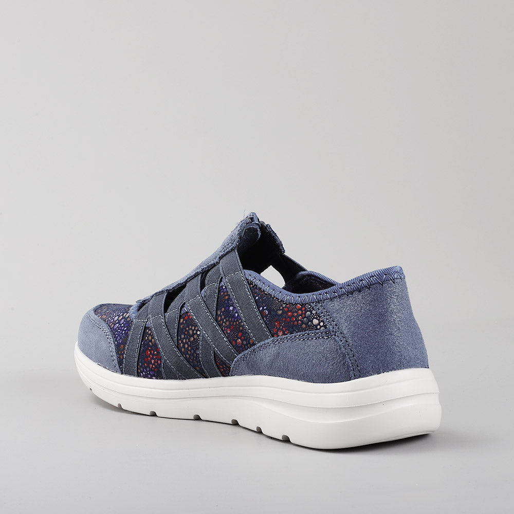 CC RESORTS CALLUM DENIM FLORAL - Women Casuals - Collective Shoes 