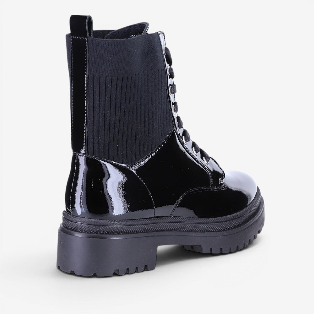LE SANSA CANDY BLACK PATENT