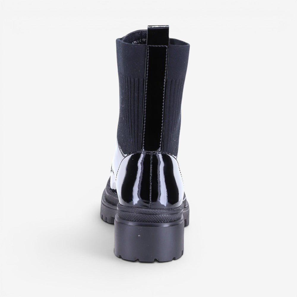 LE SANSA CANDY BLACK PATENT