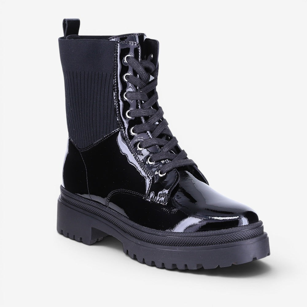 LE SANSA CANDY BLACK PATENT