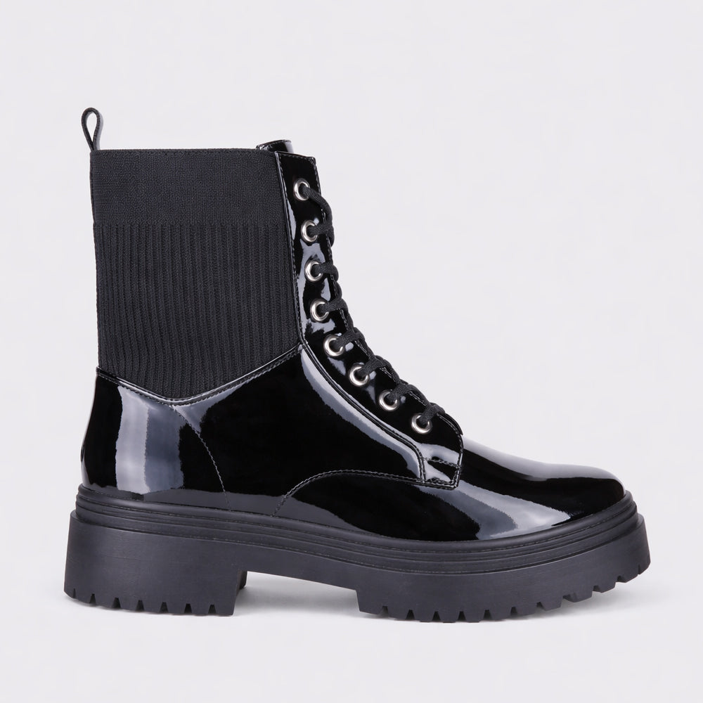 LE SANSA CANDY BLACK PATENT