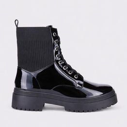 LE SANSA CANDY BLACK PATENT