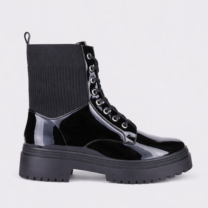 LE SANSA CANDY BLACK PATENT