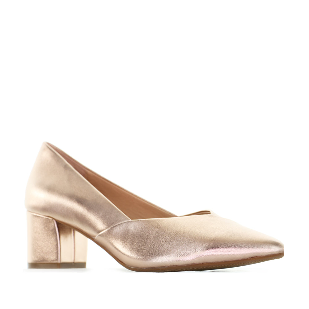 LE SANSA CARLY ROSE GOLD - Women Sandals - Collective Shoes 