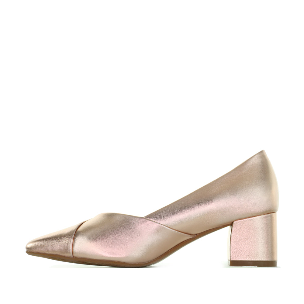 LE SANSA CARLY ROSE GOLD - Women Sandals - Collective Shoes 