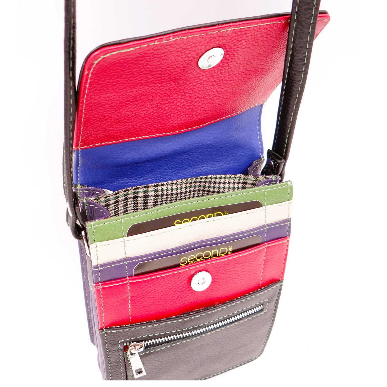 SECOND NATURE CB5 BLACK MULTI - Women Handbags - Collective Shoes 