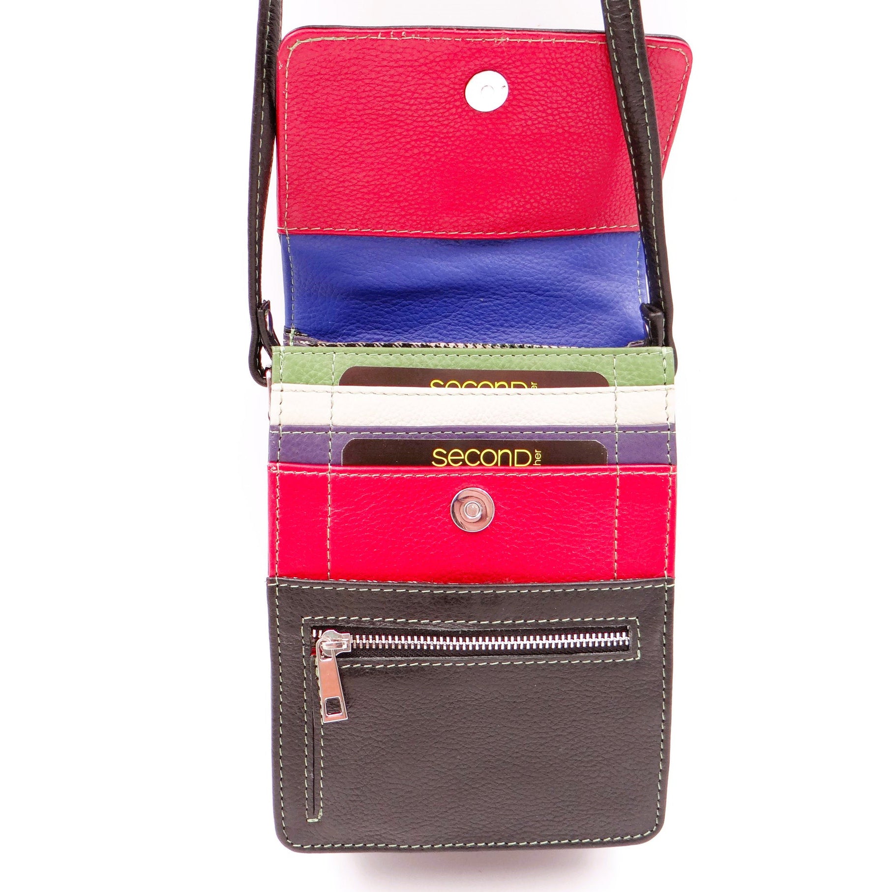 SECOND NATURE CB5 BLACK MULTI - Women Handbags - Collective Shoes 