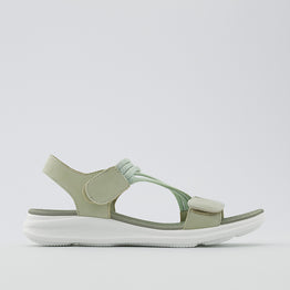CC RESORTS FLORRIE LT KHAKI - Women Sandals - Collective Shoes 