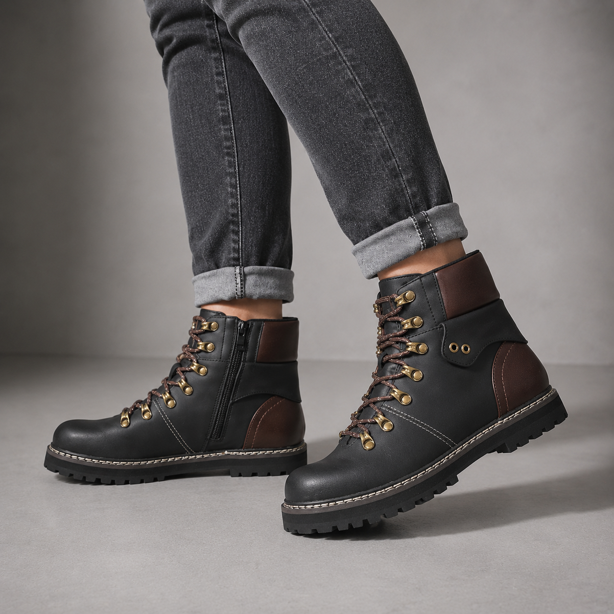 CC RESORTS GREASE BLACK - Women Boots - Collective Shoes 