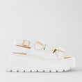 Load image into Gallery viewer, LE SANSA CENO WHITE - Women Sandals - Collective Shoes 
