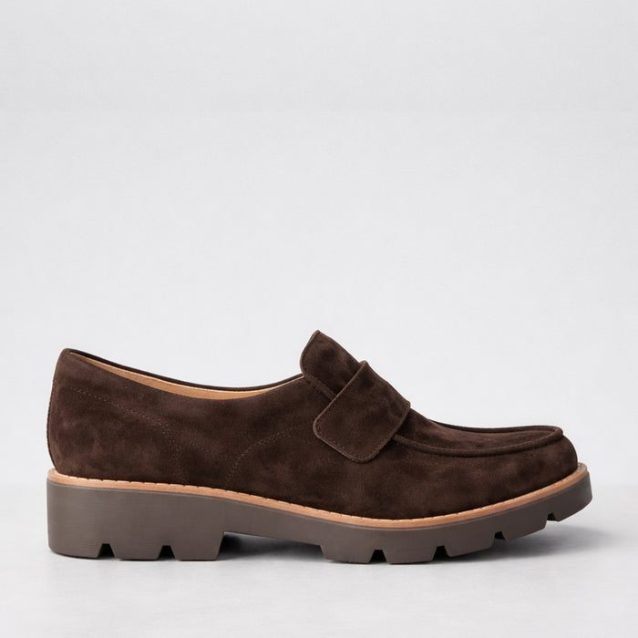 DJANGO & JULIETTE DORTE CHOCOLATE - Women Loafers - Collective Shoes 