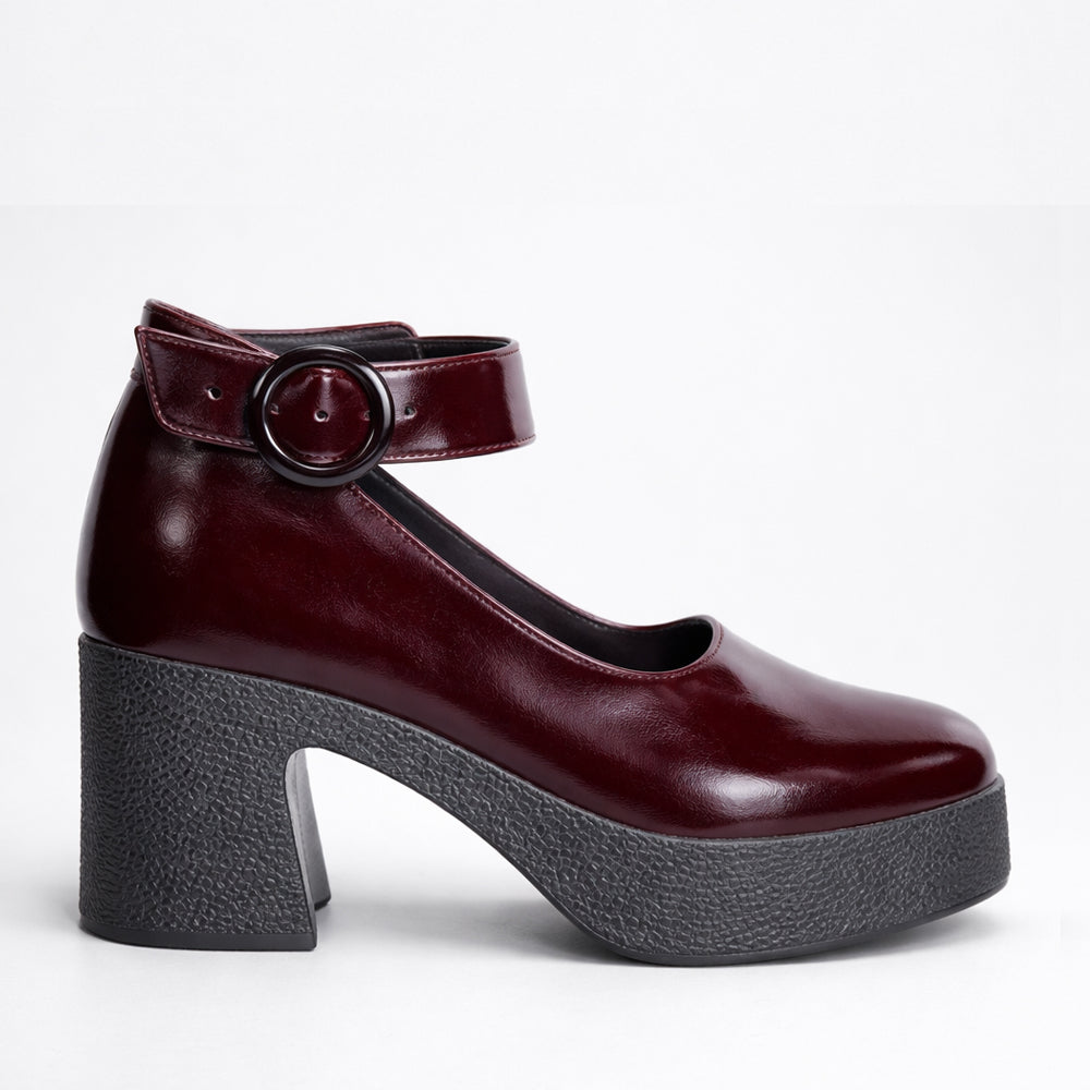 MINX BILLIE CHOC CHERRY - Women Sandals - Collective Shoes 