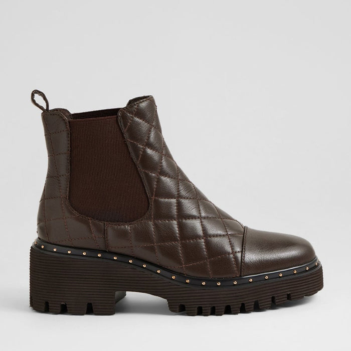DJANGO & JULIETTE OWILIO CHOCO - Women Boots - Collective Shoes 