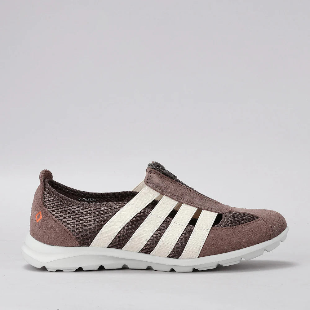 CC RESORTS CHRISTINE DK TAUPE/CREAM - Women Casuals - Collective Shoes 