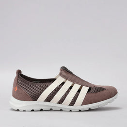 CC RESORTS CHRISTINE DK TAUPE/CREAM - Women Casuals - Collective Shoes 