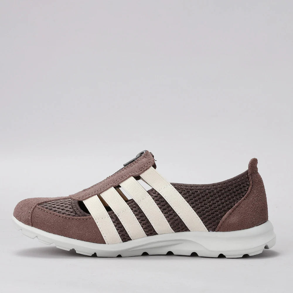 CC RESORTS CHRISTINE DK TAUPE/CREAM - Women Casuals - Collective Shoes 