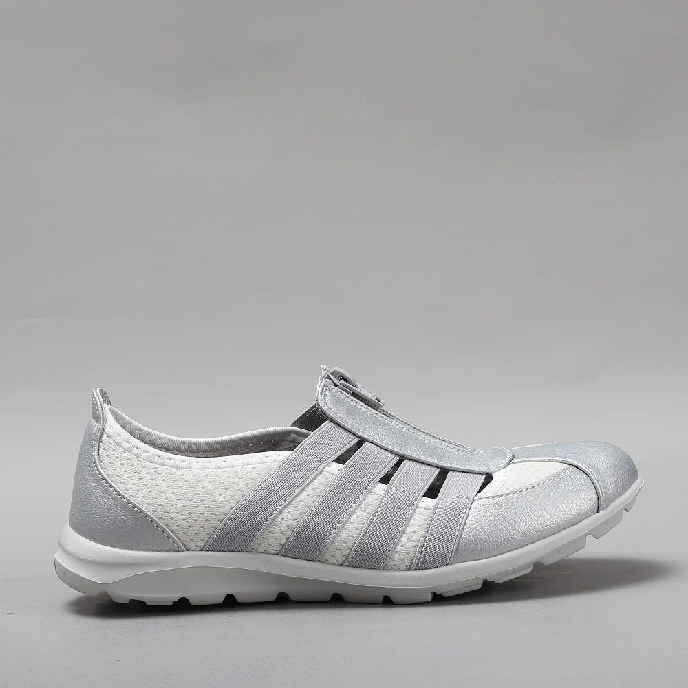 CC RESORTS CHRISTINE WHITE SILVER - Women Casuals - Collective Shoes 