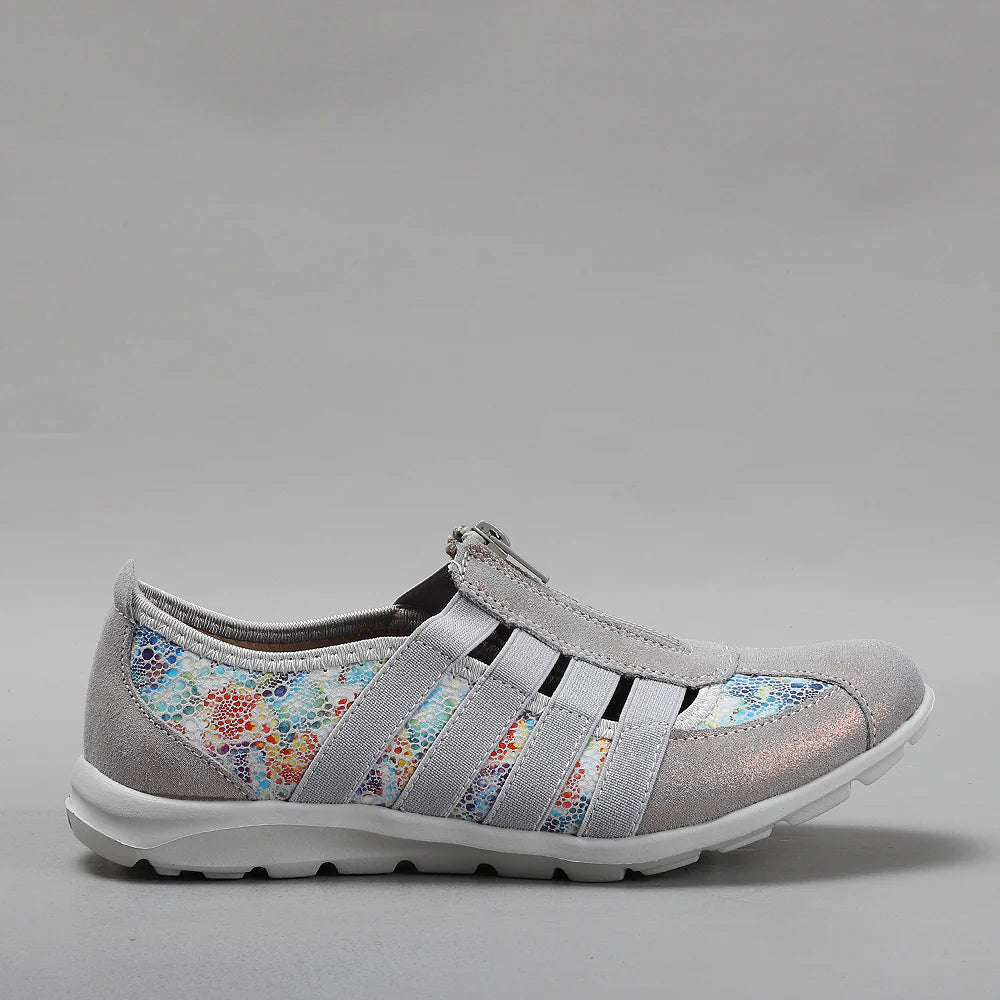 CC RESORTS CHRISTINE GREY FLORAL - Women Casuals - Collective Shoes 
