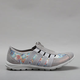 CC RESORTS CHRISTINE GREY FLORAL - Women Casuals - Collective Shoes 