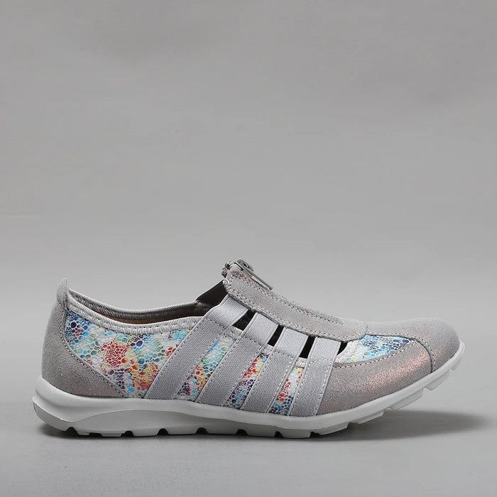 CC RESORTS CHRISTINE GREY FLORAL - Women Casuals - Collective Shoes 