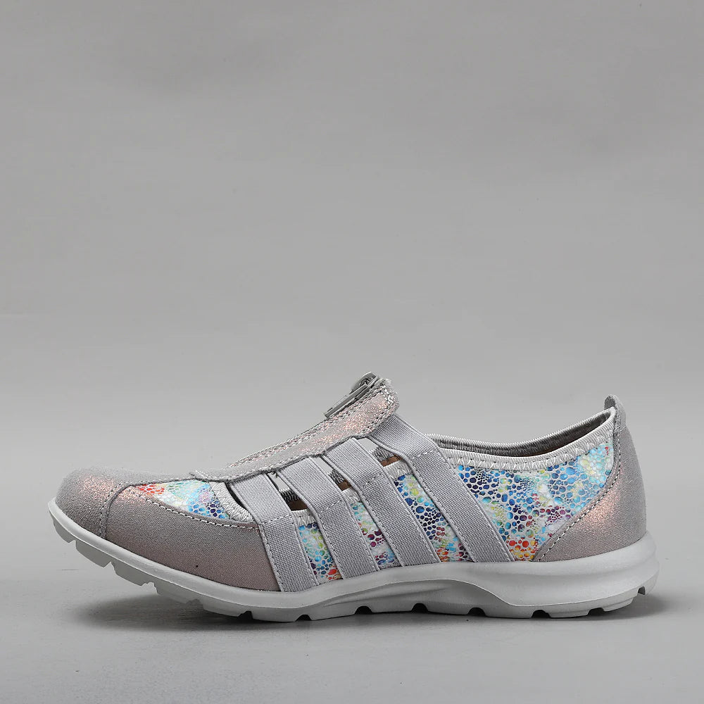 CC RESORTS CHRISTINE GREY FLORAL - Women Casuals - Collective Shoes 