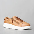 Load image into Gallery viewer, LE SANSA CLARA TAN - Women Sneakers - Collective Shoes 
