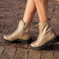 Load image into Gallery viewer, LE SANSA COOLIE BLUSH PATENT - Women Boots - Collective Shoes 
