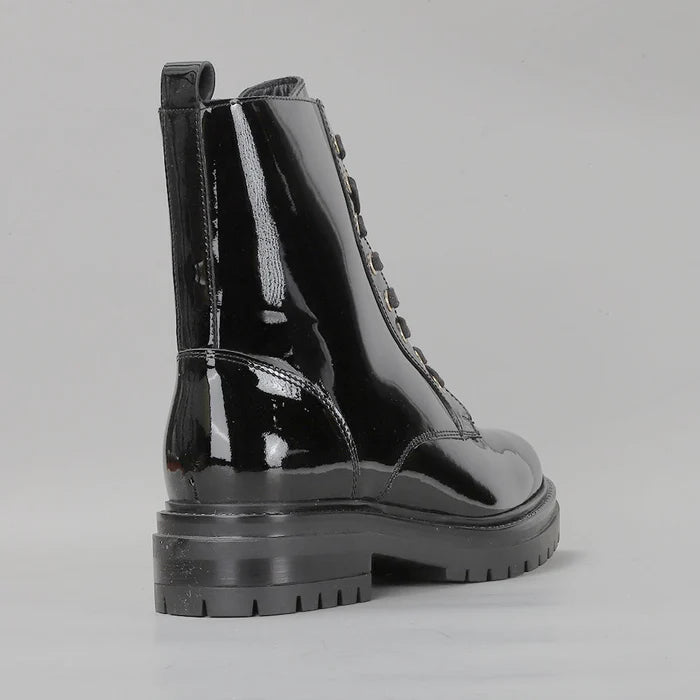 LE SANSA COOLIE BLACK PATENT - Women Boots - Collective Shoes 