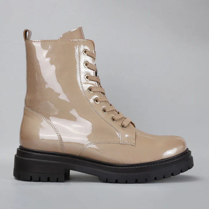 LE SANSA COOLIE BLUSH PATENT - Women Boots - Collective Shoes 