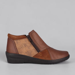 CABELLO CP462-18 TAN - Women Boots - Collective Shoes 