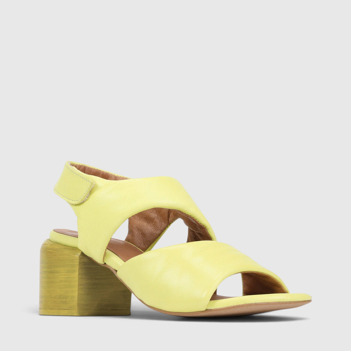EOS CHARBEL LIME - Women Sandals - Collective Shoes 
