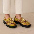 Load image into Gallery viewer, ALFIE & EVIE TICKER OCKER - Women Loafers - Collective Shoes 
