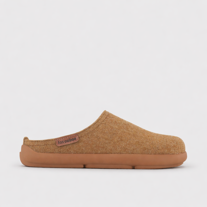 LOS CABOS FELTON CAMEL - Women slippers - Collective Shoes 
