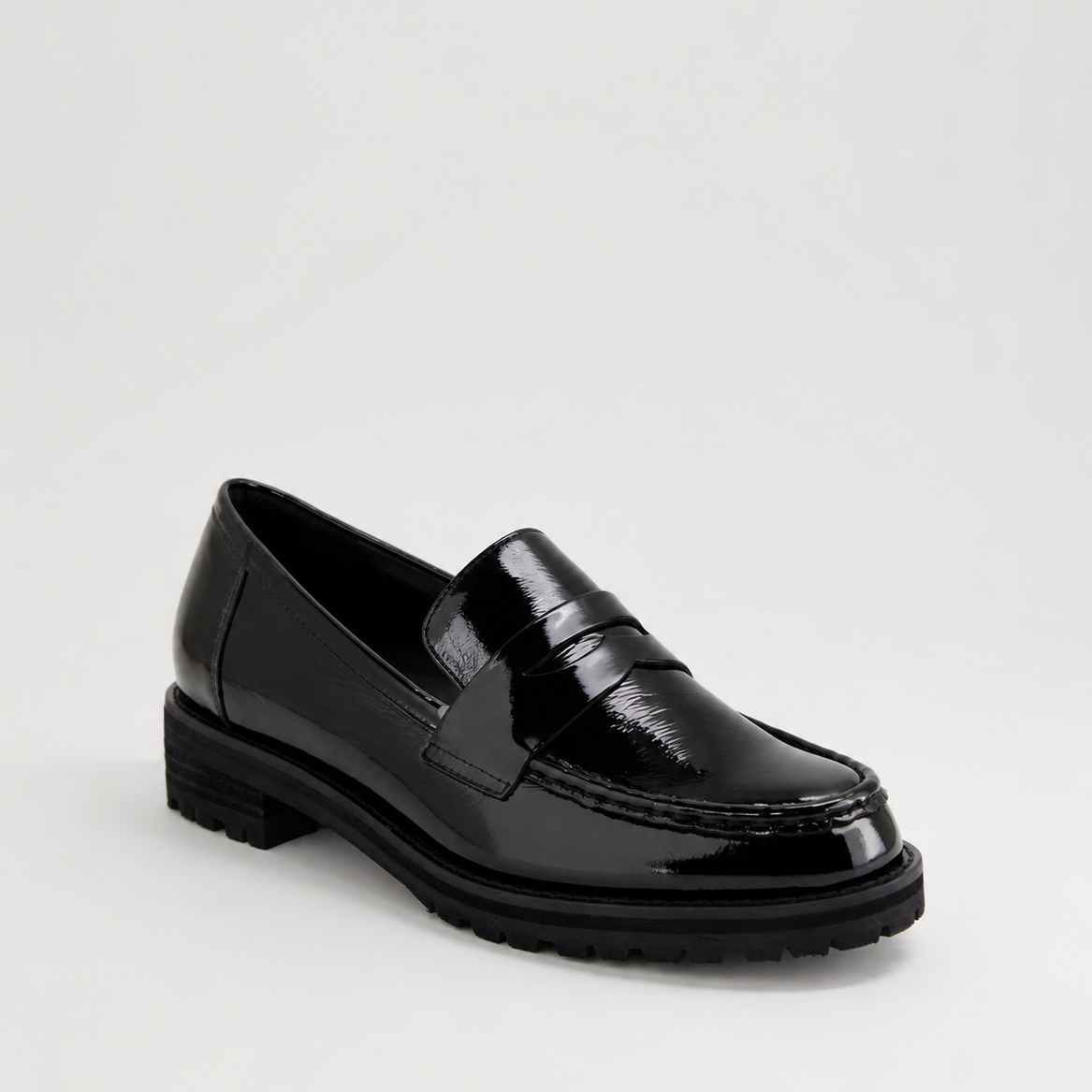 ZIERA METTERS BLACK PATENT